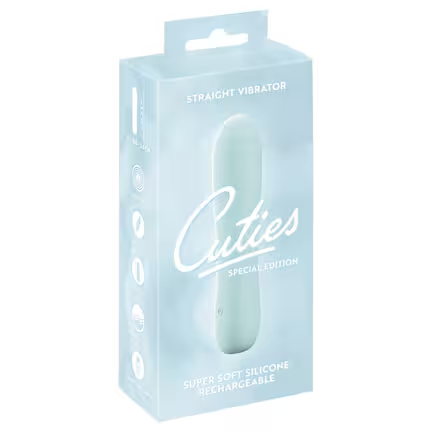 Cuties Straight Vibrator Special Edition slank vibrator i blød silikone