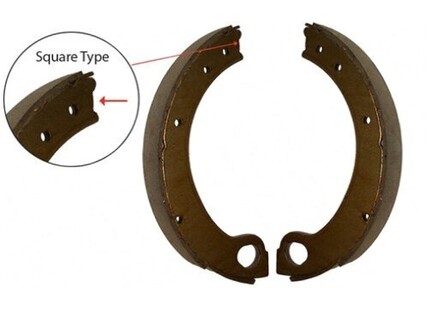 Bremsebakker firkantet type  Passer på: Ford 2000, 3000  Passer på: Ford 2610, 3600, 3610, 4110  OEM ref.  81814342, C5NN2218E