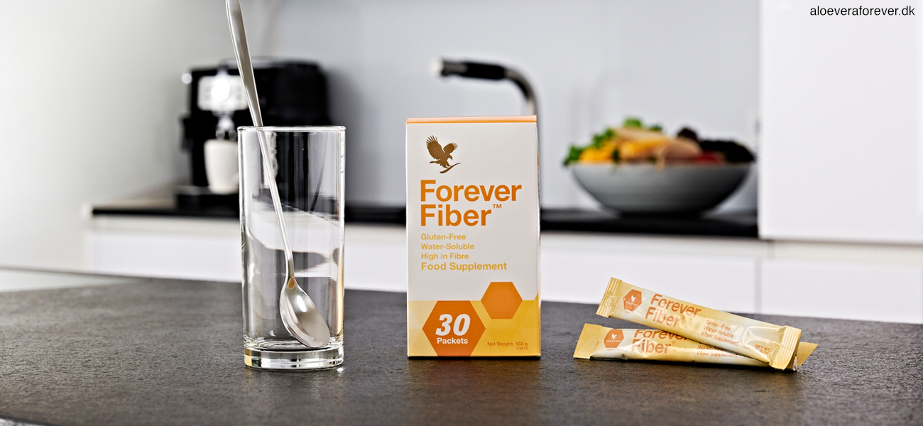 Forever Fiber kosttilskud med kostfibre i praktiske sticks