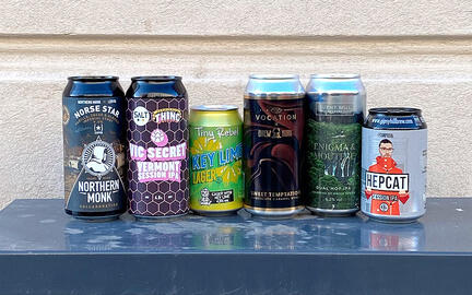 6 blandede øl fra engelske bryggerier