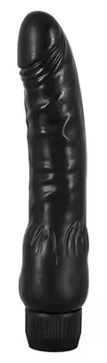 You2Toys Black Hammer vibrator 22 cm Ø 3-4 cm i sort realistisk penisdesign med kraftige vibrationer