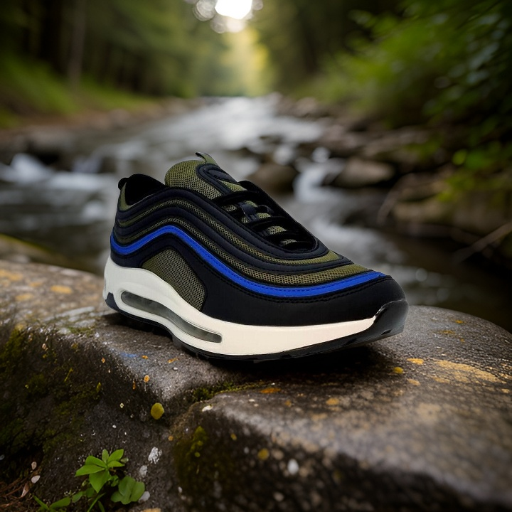 Herre Sneakers Air Grøn Sort
