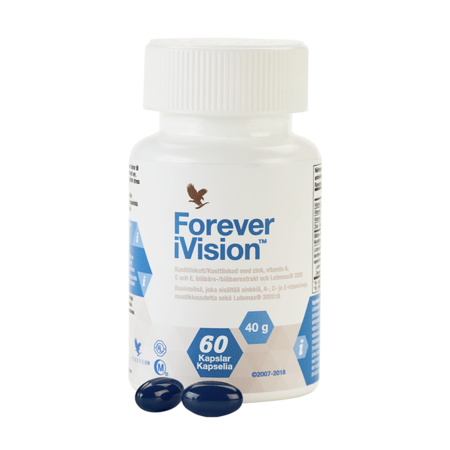 Forever iVision kosttilskud i kapselform til øjnene og synet