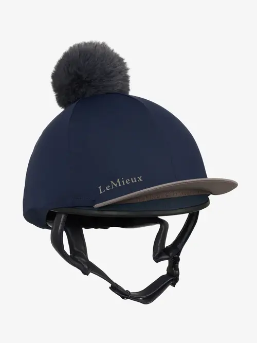 LeMieux Classic Pom hjelmovertræk - Navy