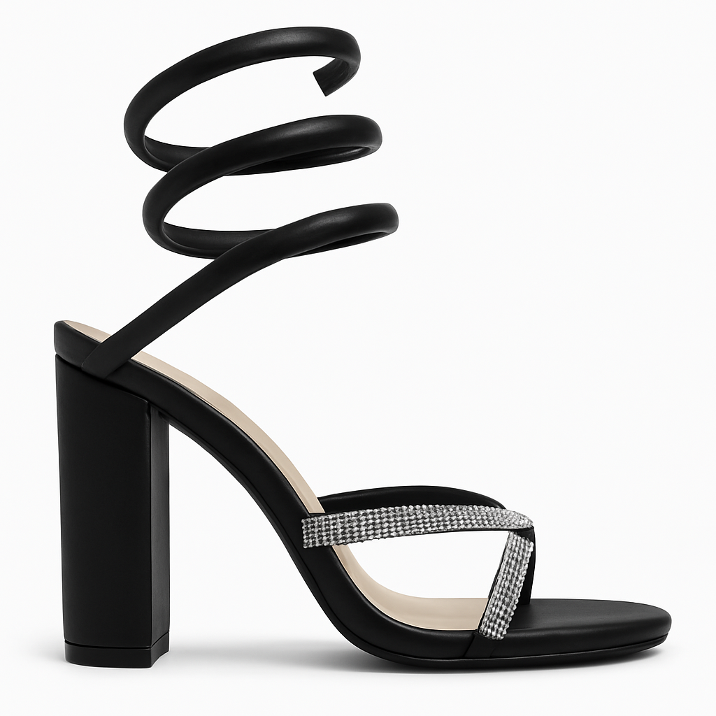 Dame Stillet Sort - 36