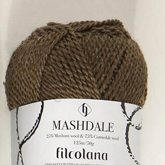 Garnnøgle Marshdale fra Filcolana i farven olive noir 386