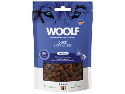 Woolf Soft cubes duck - 100g