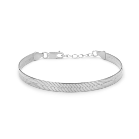 Cobra bracelet made in 925 pure sterling silver.