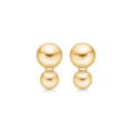 BIGGEST BALL earrings in 14 karat gold | Danish design by Mads Z