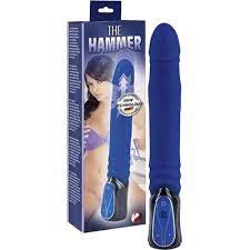 The Hammer Vibrator i silikone med stødfunktion og vibration