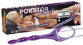 Porator Purple erektionsring med integreret analstimulator.