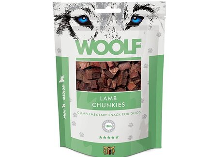 Woolf Lamb chunkies - 100g