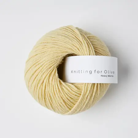 garnnoegle havy merino fra knitting for olive farve stoevet banan
