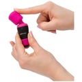 Palm Power Pocket – mini wand vibrator med 7 funktioner, travel-lock og opbevaringstaske