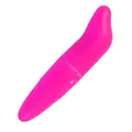 Power Escorts Mini G-Spot Vibrator BR14 – kompakt, genopladelig vibrator i blød silikone med flere vibrationsfunktioner