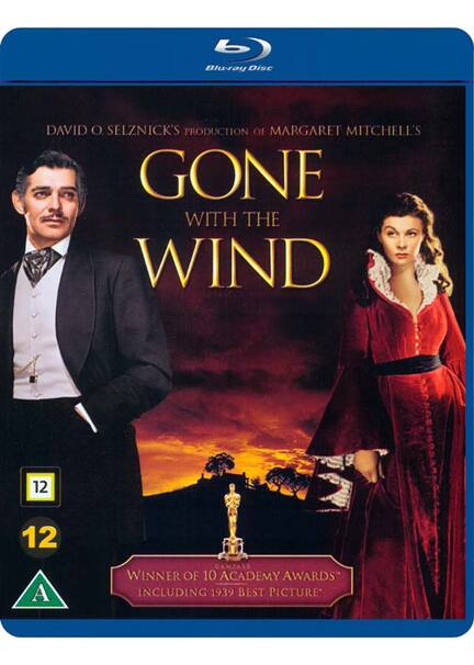 Gone with the wind, Borte med blæsten, Blu-Ray