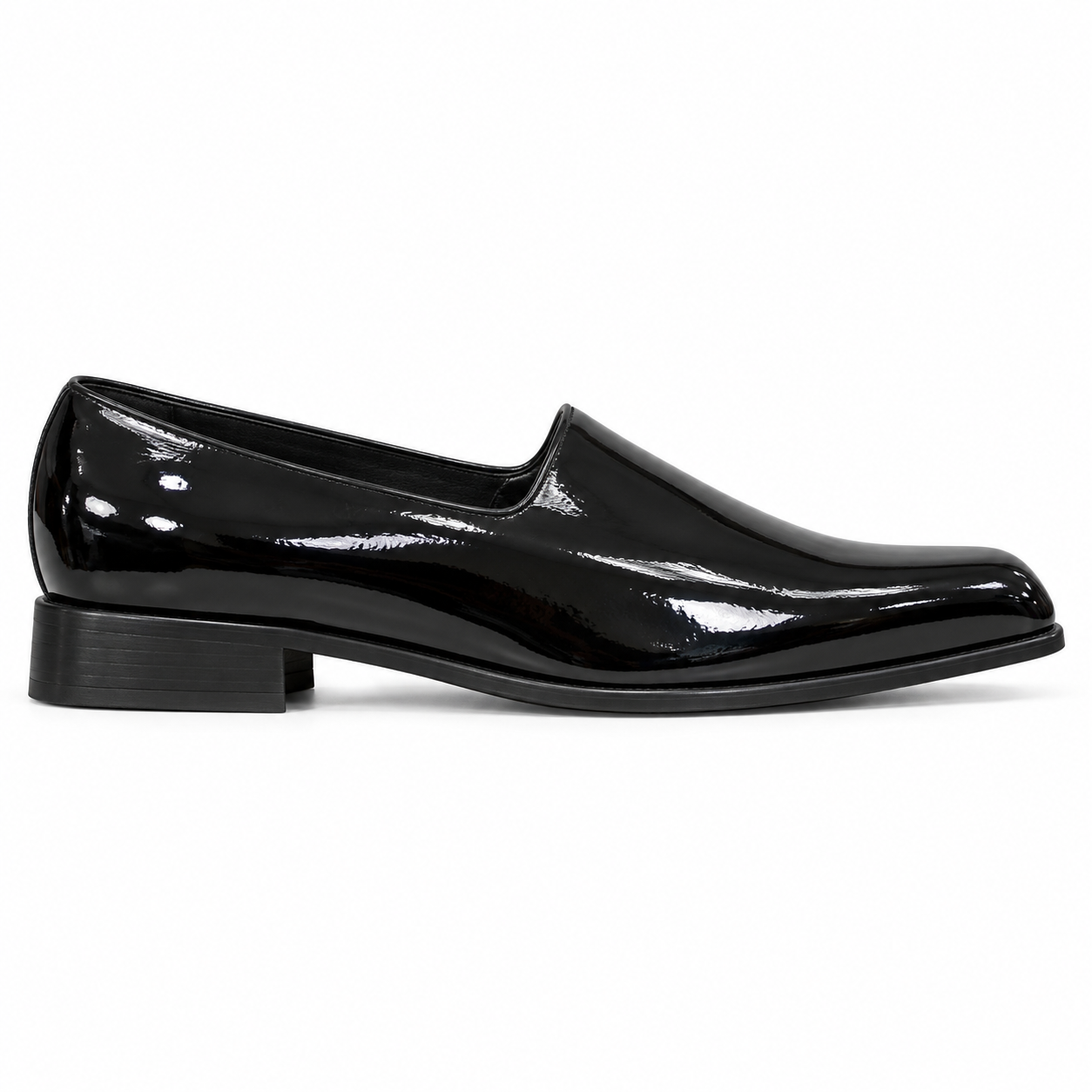 ECCO Loafer Med Blank Overflade Sort - 38