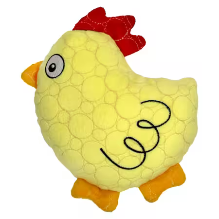 Frontbillede af Bite Force Kylling - Hundebamse uden synlig logo – Blødt og slidstærkt hundelegetøj med lyd