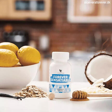 Forever Sensatiable tyggetabletter med havreklid 64 stk.