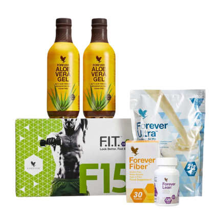 F15 boks med Forever Ultra Vanilla med Forever Lean