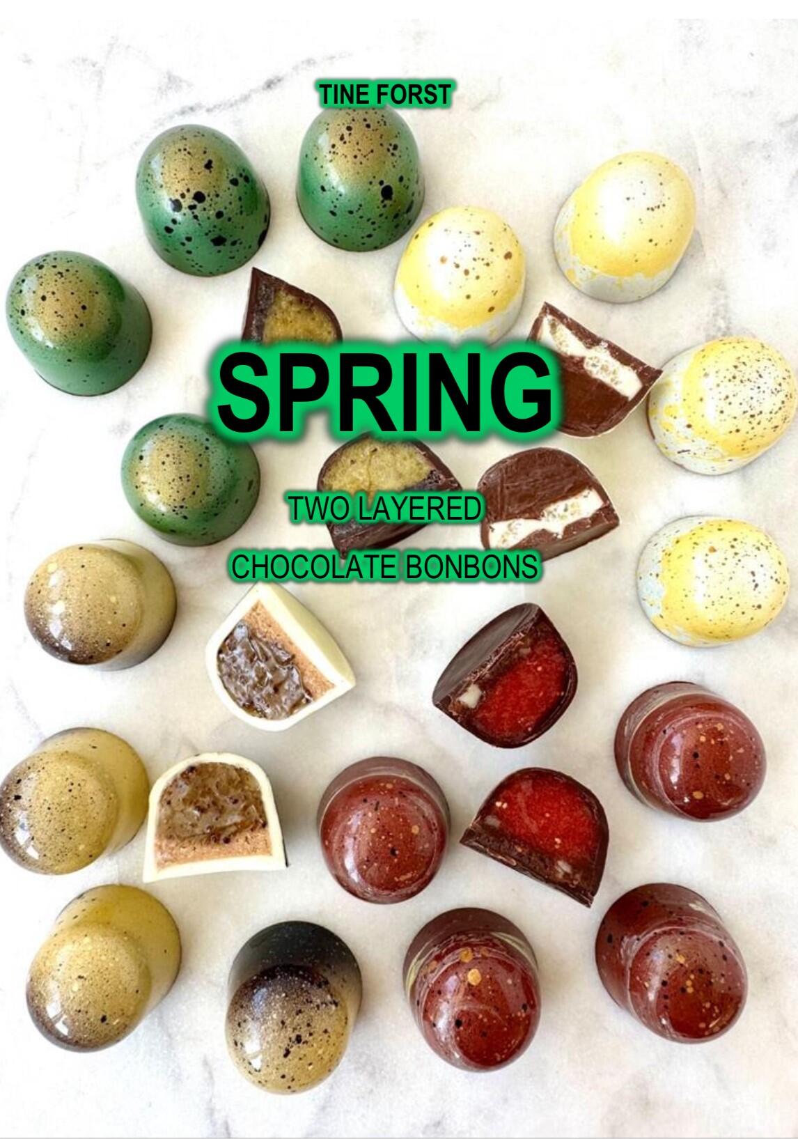 SPRING – Two Layered Chocolate Bonbons