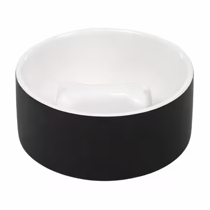 PAIKKA Slow Feeding Bowl Black