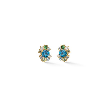 Four Seasons Winter Petite earrings in 14-carat gold