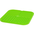 Eat Slow Live Longer Lick Mat Quad (20 x 20 cm) grøn