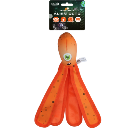 Dog Comets Alien Octo orange