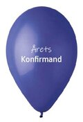 Årets konfirmand balloner til helium