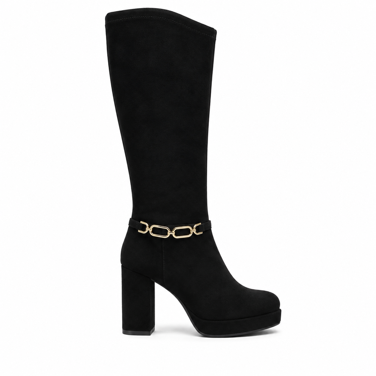 Melissa Chain Suede Tall Boot - 41